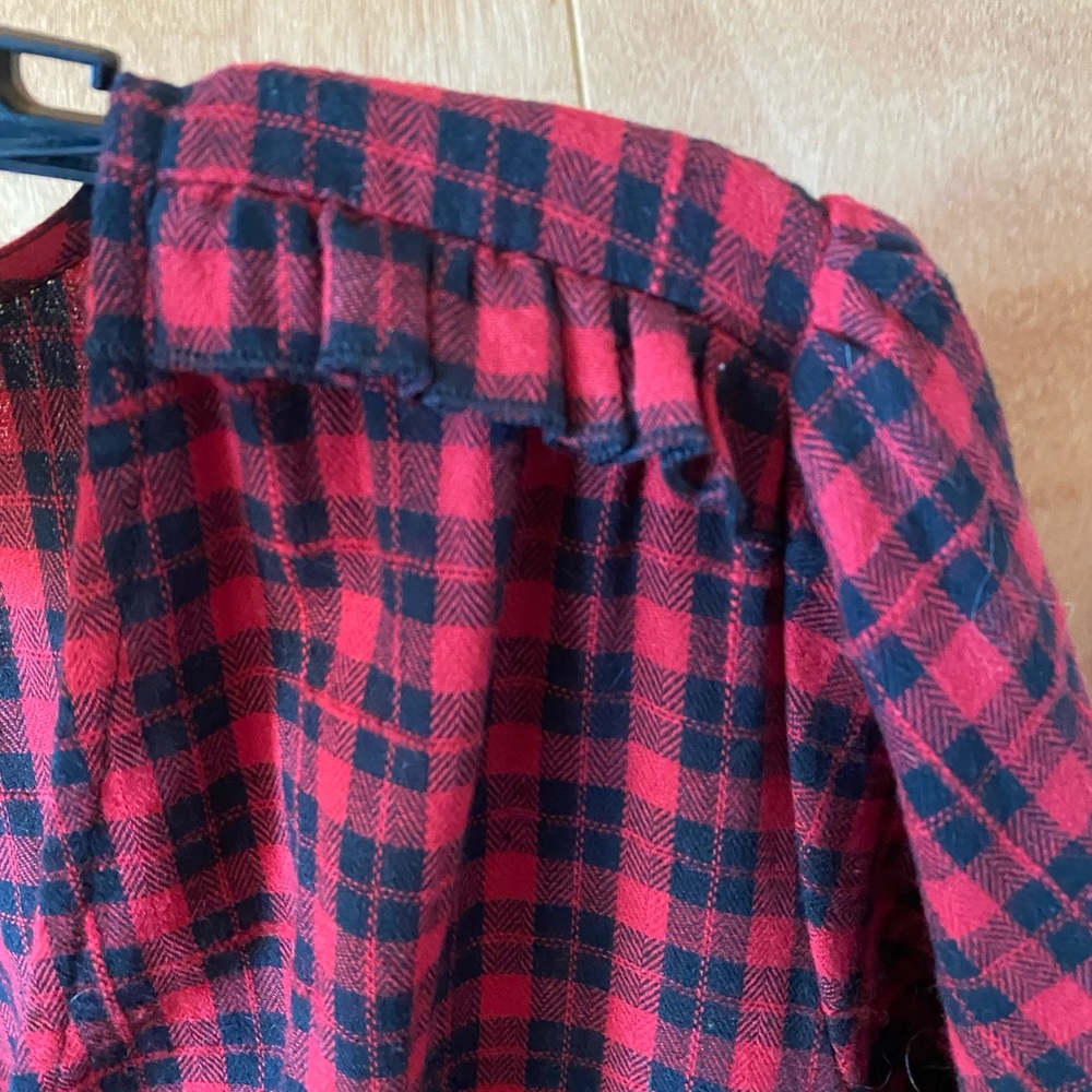 Disturbia Red and Black Plaid Mini Dress - Picture 3 of 5